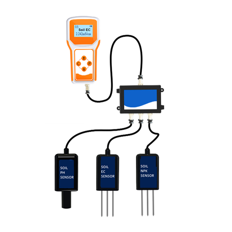 Portable Handheld Time Reading Soil Multi-parameter Sensor