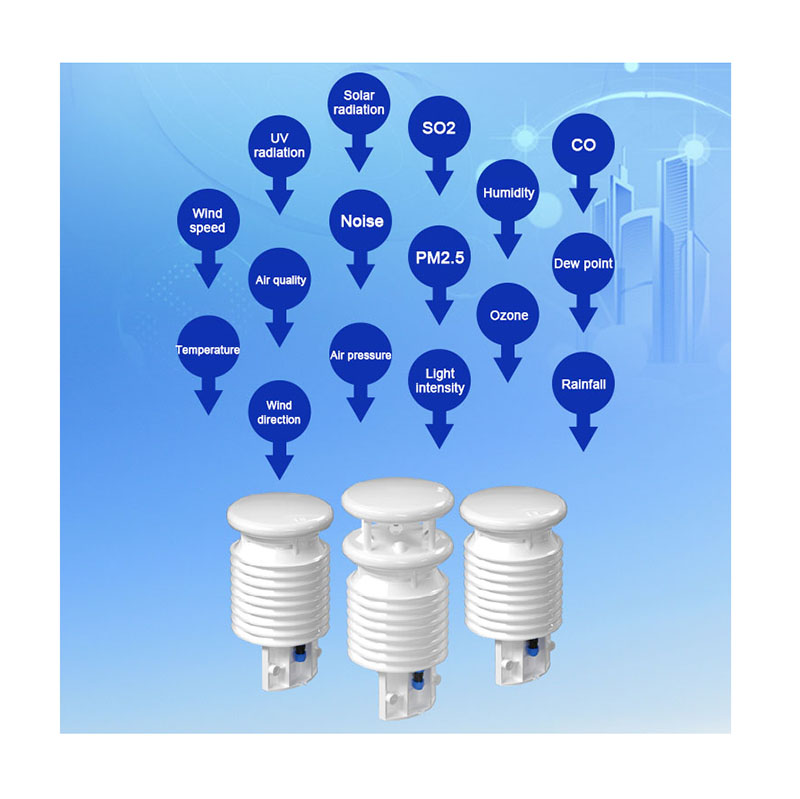 LOW-COST WEATHER STATION SENSOR SUPPLIER FOR TRAFFIC METEOROLOGICAL MONITORING SUPPORT LORA LORAWAN WIFI 4G GPRS
