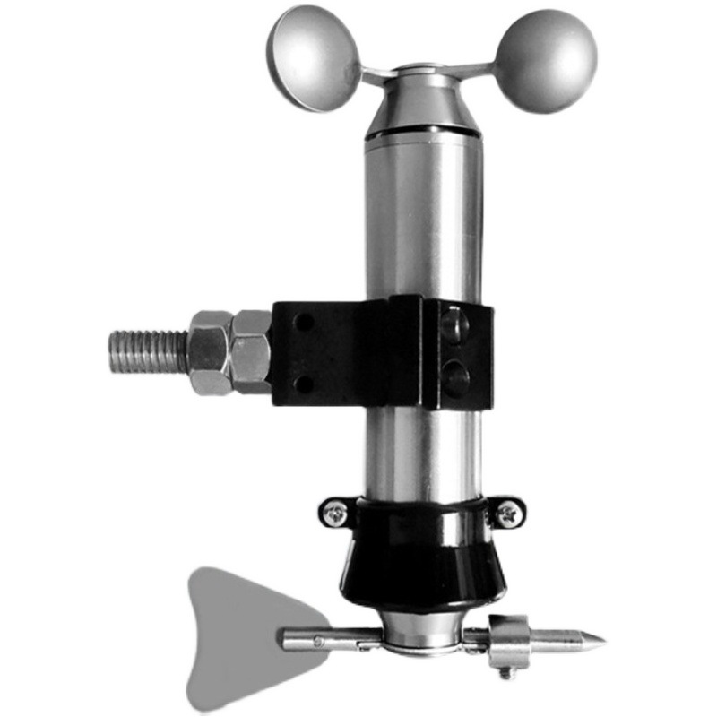 Stainless Steel Wind Speed and Direction Integrated Sensor Mechanical Three Cup Wind Speed Sensor Modbus RS485 4-20mA 0-5V 0-2V