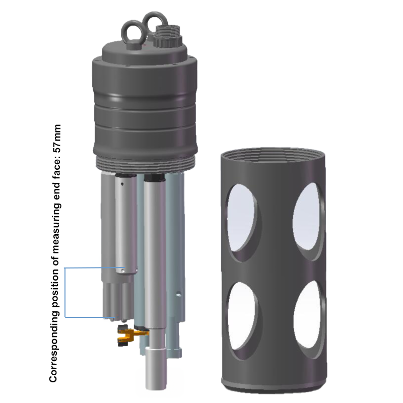 IP68 Independent Structure Design Automatic Cleaning Multi-Parameter Water Quality PH ORP DO Turbidity COD TOC Sensor