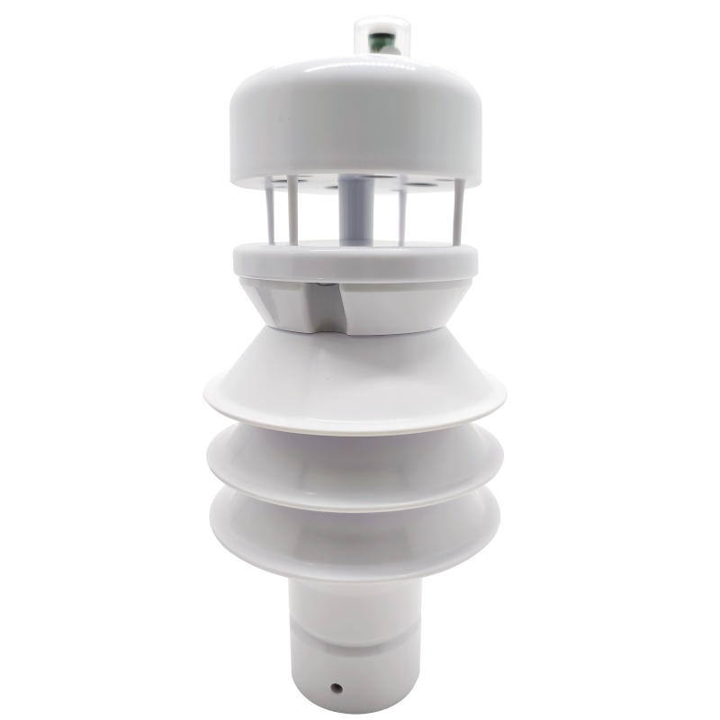 Ultrasonic Wind Speed Direction Air Temperature Humidity Pressure Solar Radiation Radar Rainfall 7 in 1 Weather Station