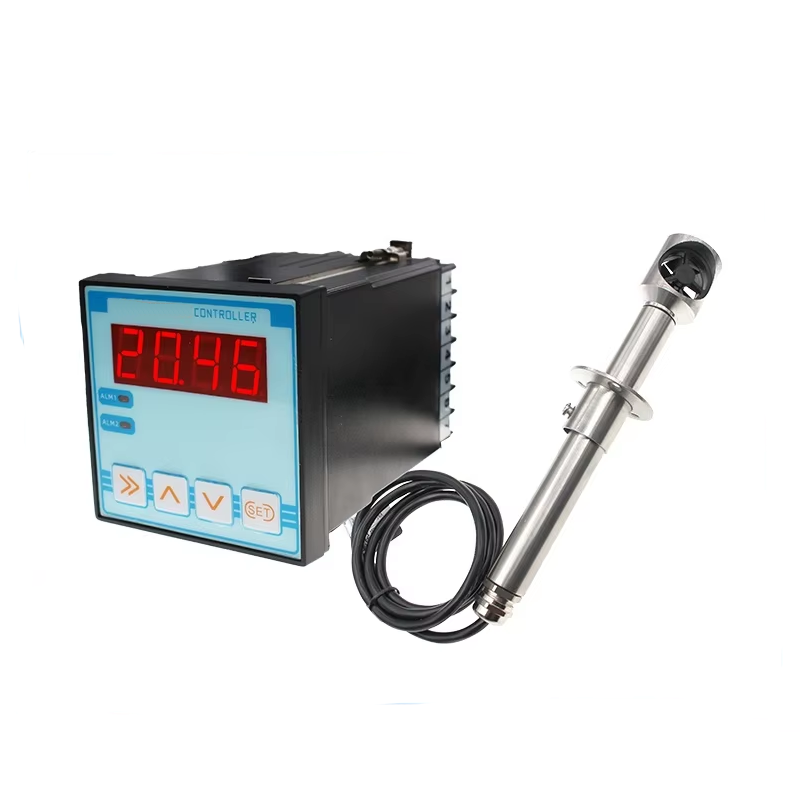 High Precision Intelligent Wind Speed Controller RS485 With Display Screen for Outdoor Weather and Breeze Duct Anemometer